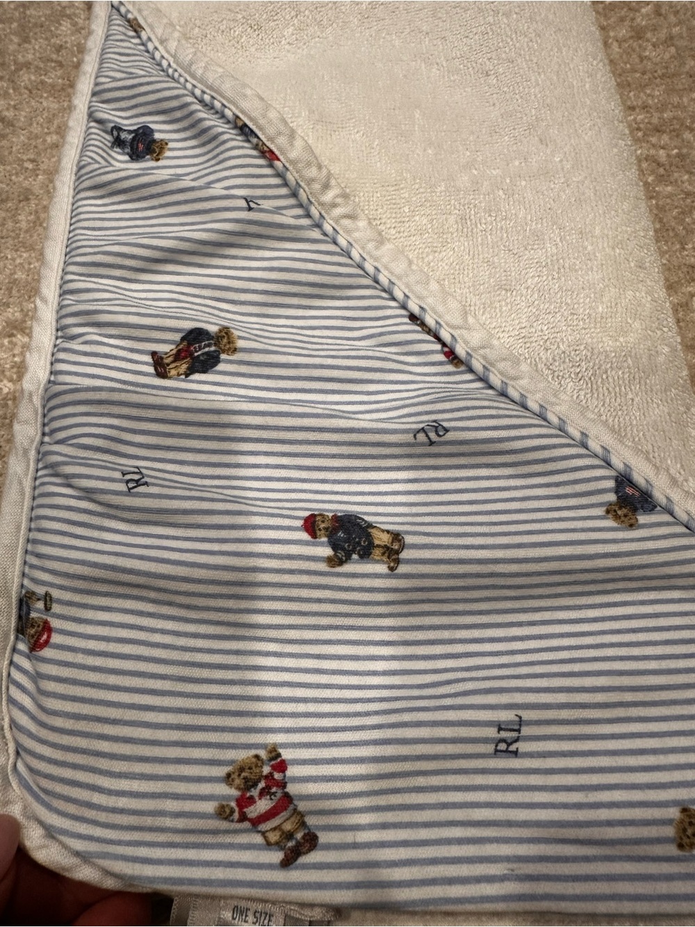 Ralph Lauren Hooded Baby Towel